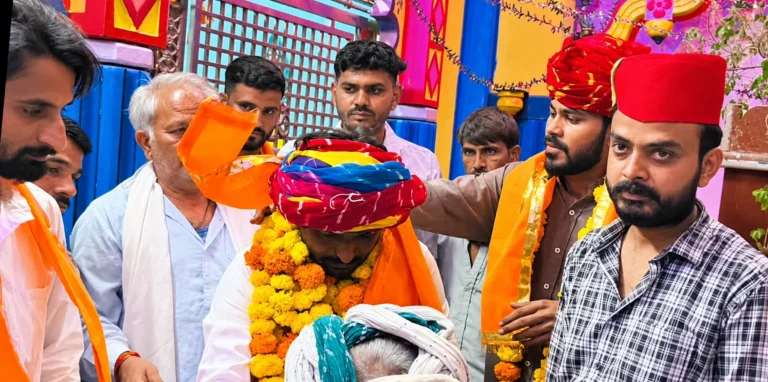 चित्तौड़गढ़: रोजड़ा में नवनिर्वाचित युवा कांग्रेस पदाधिकारियों का स्वागत
