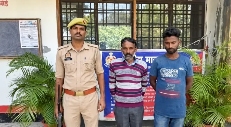 लखीमपुर खीरी: हैदराबाद पुलिस ने दो वारंटी अभियुक्तों को गिरफ्तार कर न्यायालय भेजा