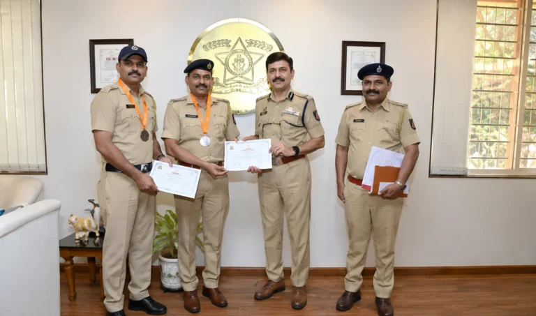 महाराष्ट्र पुलिस ड्यूटी मीट में ठाणे पुलिस का प्रदर्शन, वैज्ञानिक जांच और फोटोग्राफी में जीते कांस्य पदक