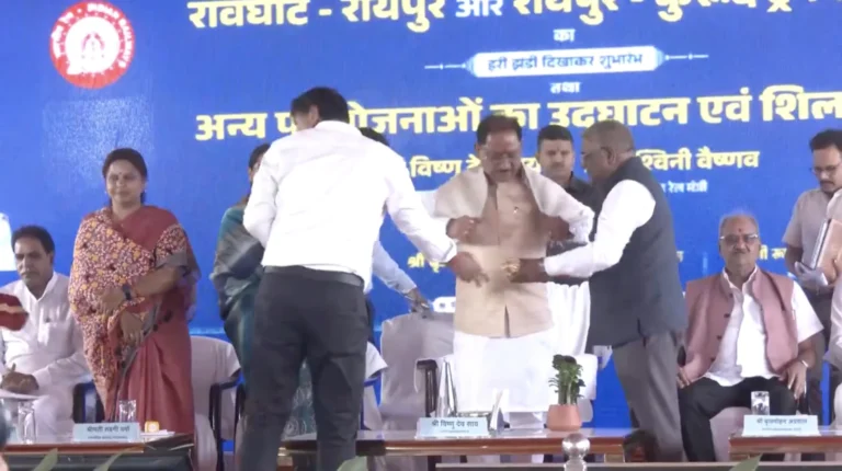 छत्तीसगढ़ को रेल कनेक्टिविटी की बड़ी सौगात, रावघाट-रायपुर और रायपुर-कुरूद के बीच नई ट्रेन सेवा शुरू