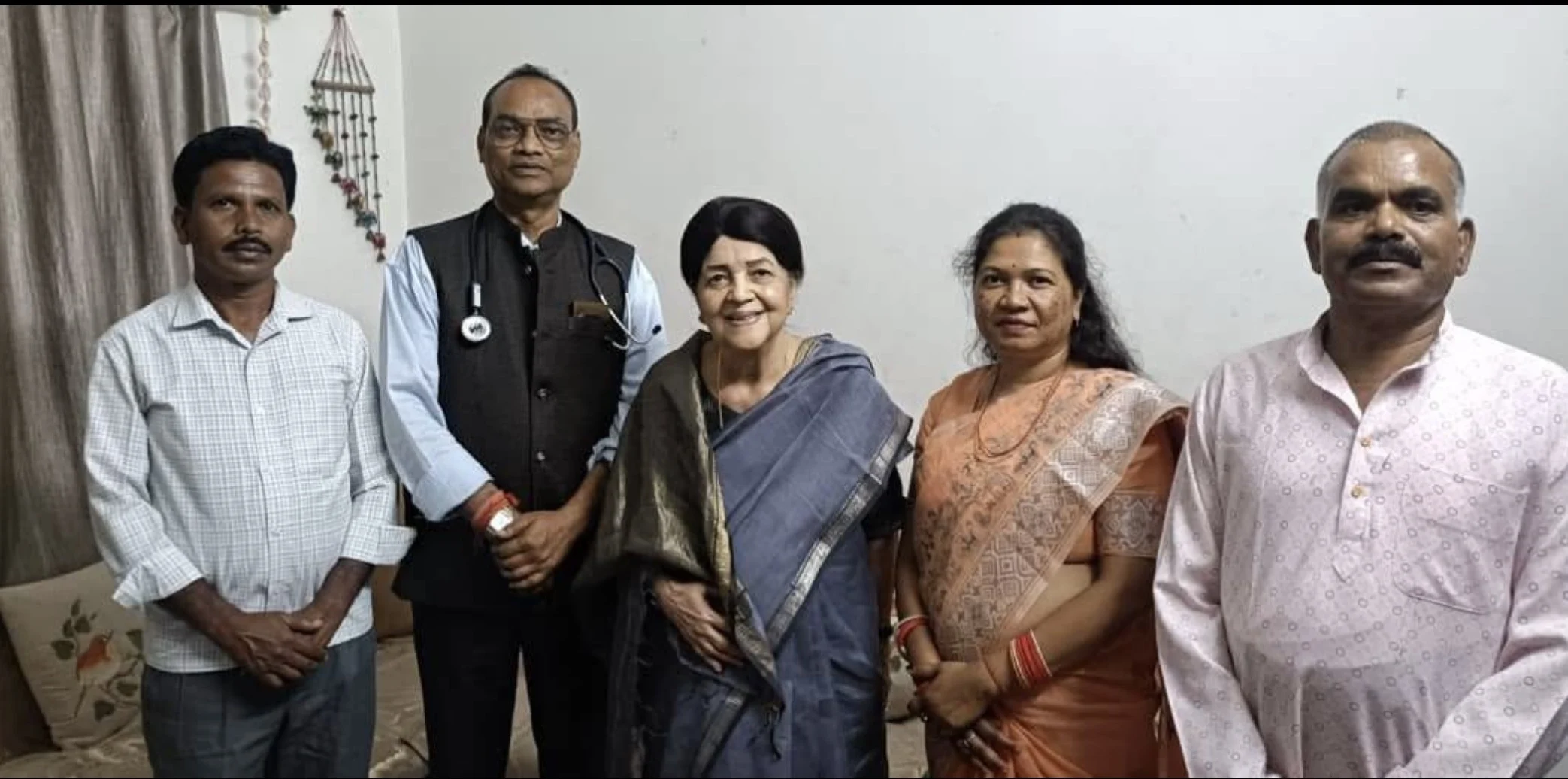 कोटा की पूर्व विधायक रेणु जोगी से मिले डॉ. केके ध्रुव, मारस्को परिवार के निवास पर हुई चर्चा