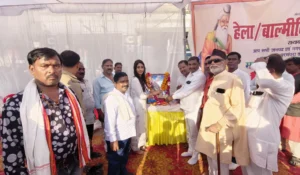 रायबरेली में वाल्मीकि जयंती कार्यक्रम में शामिल हुईं विधायक अदिति सिंह, स्वास्थ्य विभाग परिसर में हुआ आयोजन